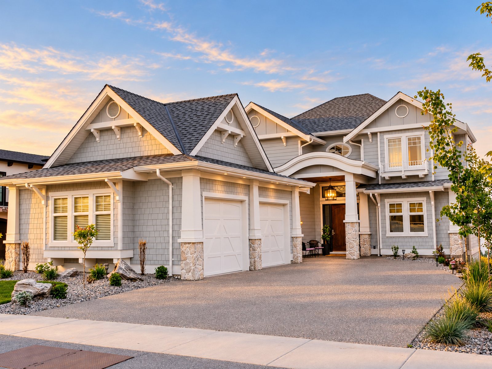 Quilchena Road custom home by Align West Homes